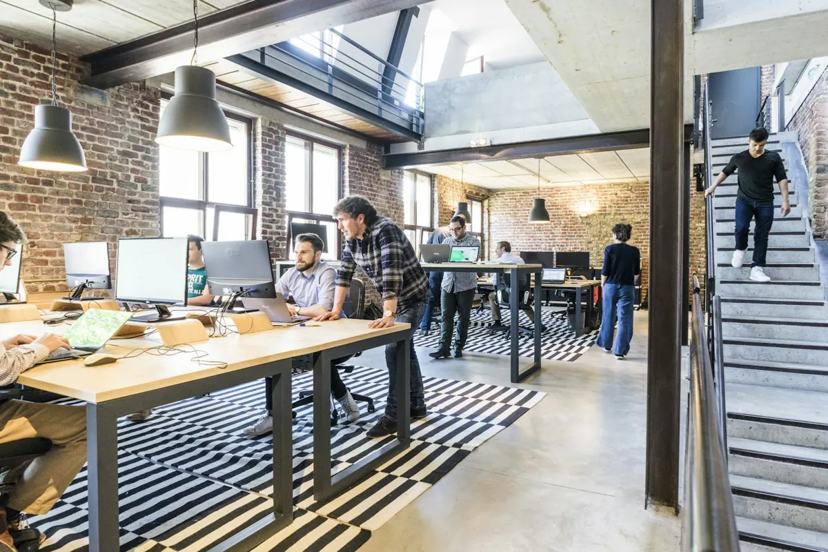 Ambiente de trabalho de startup (foto ilustrativa)